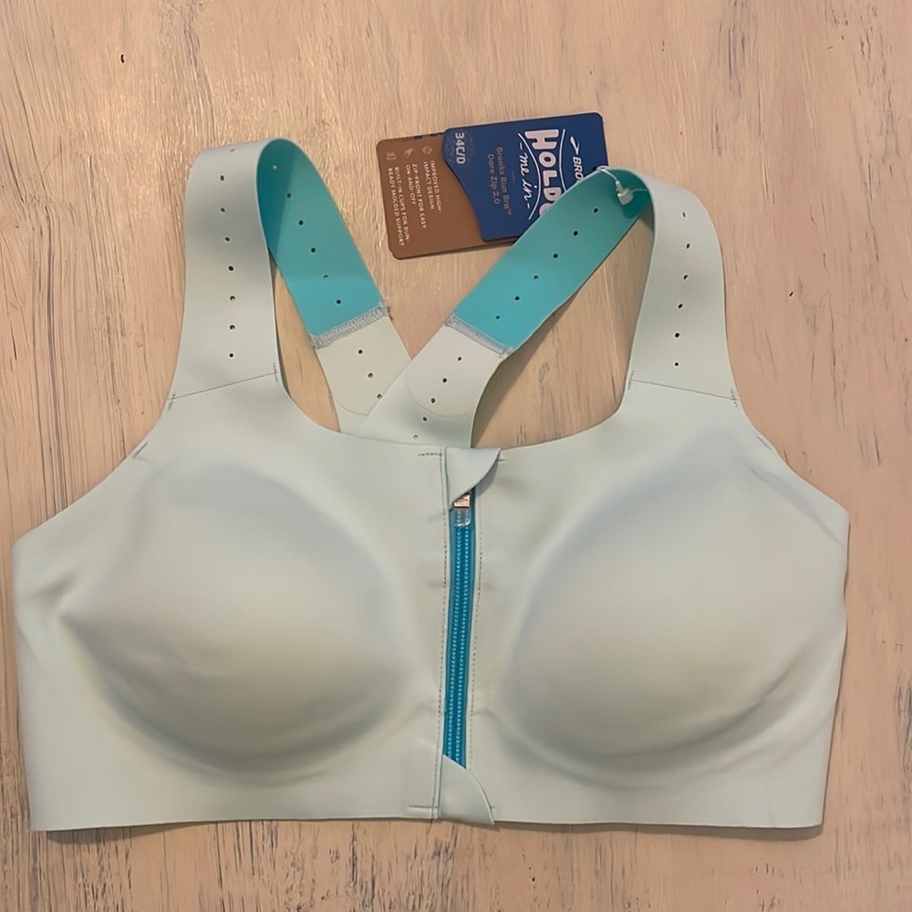 Brooks Run Bra Dare Zip 2.0 - Picture 2 of 4